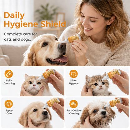✨ Gentle pet eye care – cleanses the skin around the eyes and provides daily grooming 👀