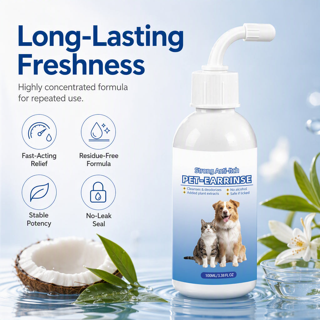 ⏰Pet Ear Cleaner for Dogs & Cats🐶🐱👂