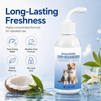 ⏰Pet Ear Cleaner for Dogs & Cats🐶🐱👂