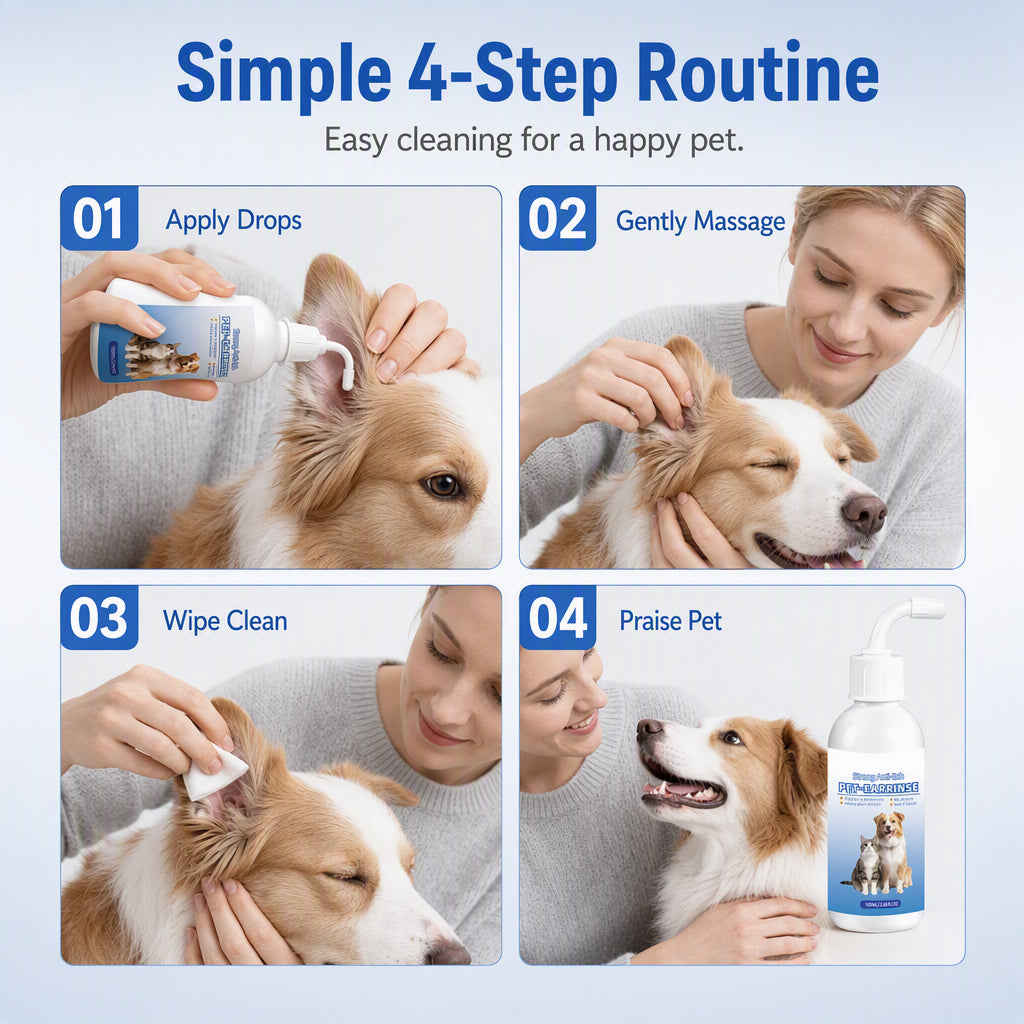 ⏰Pet Ear Cleaner for Dogs & Cats🐶🐱👂